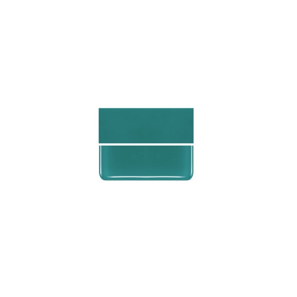 Bullseye Teal Green - Opalescent - 3mm - Fusible Glass Sheets