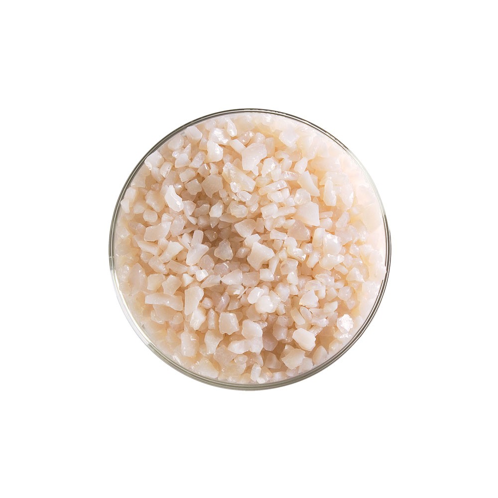 Bullseye Frit - Light Peach Cream - Coarse - 2.25kg - Opalescent