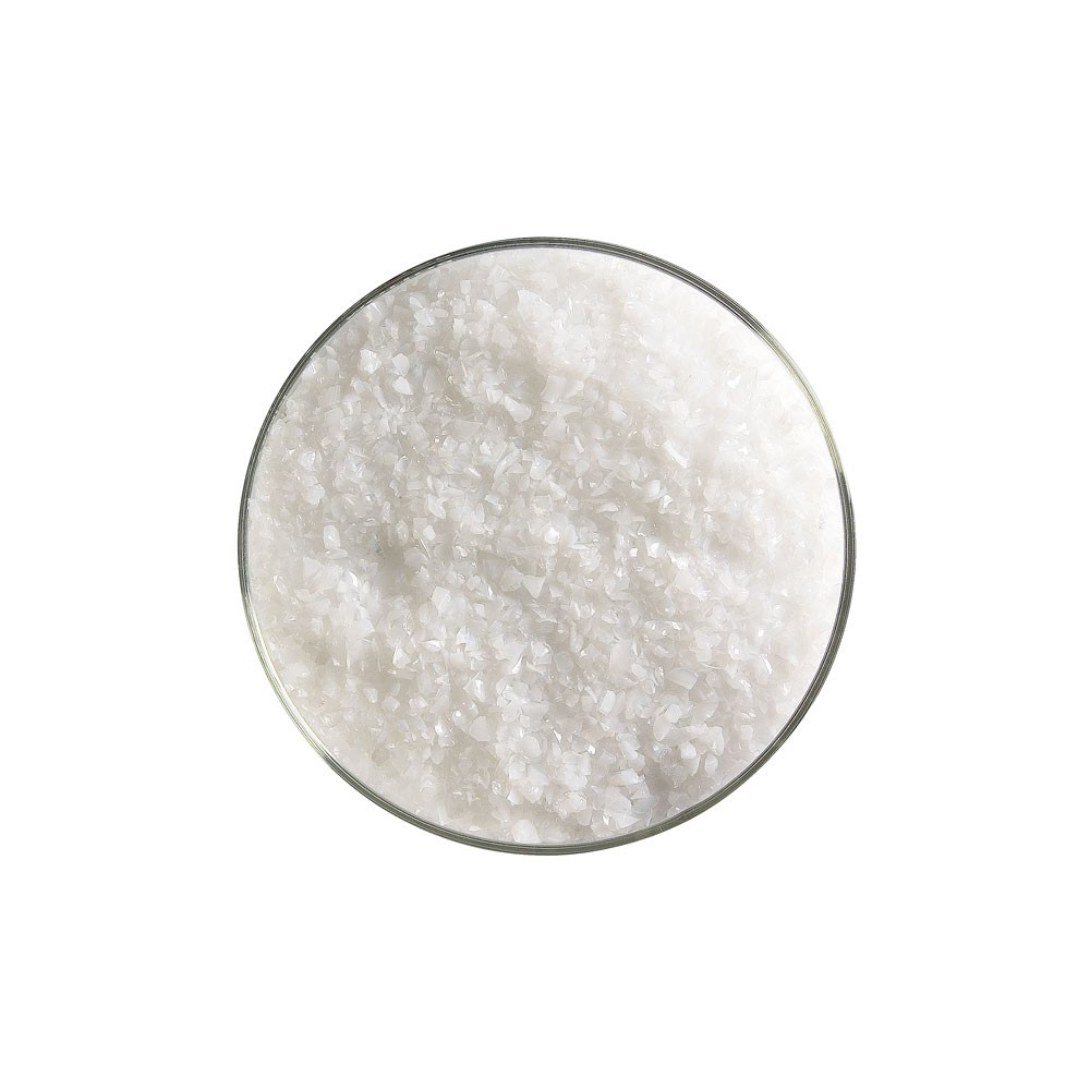 Bullseye Frit - White - Medium - 2.25kg - Opalescent