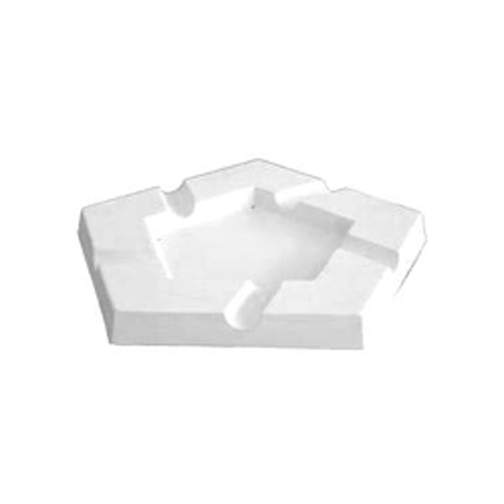 Ashtray - Penta - 25x25x2.5cm - Base: 14.4x14.4cm - Fusing Mould