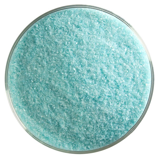 Bullseye Frit - Turquoise Blue - Fine - 450g - Opalescent
