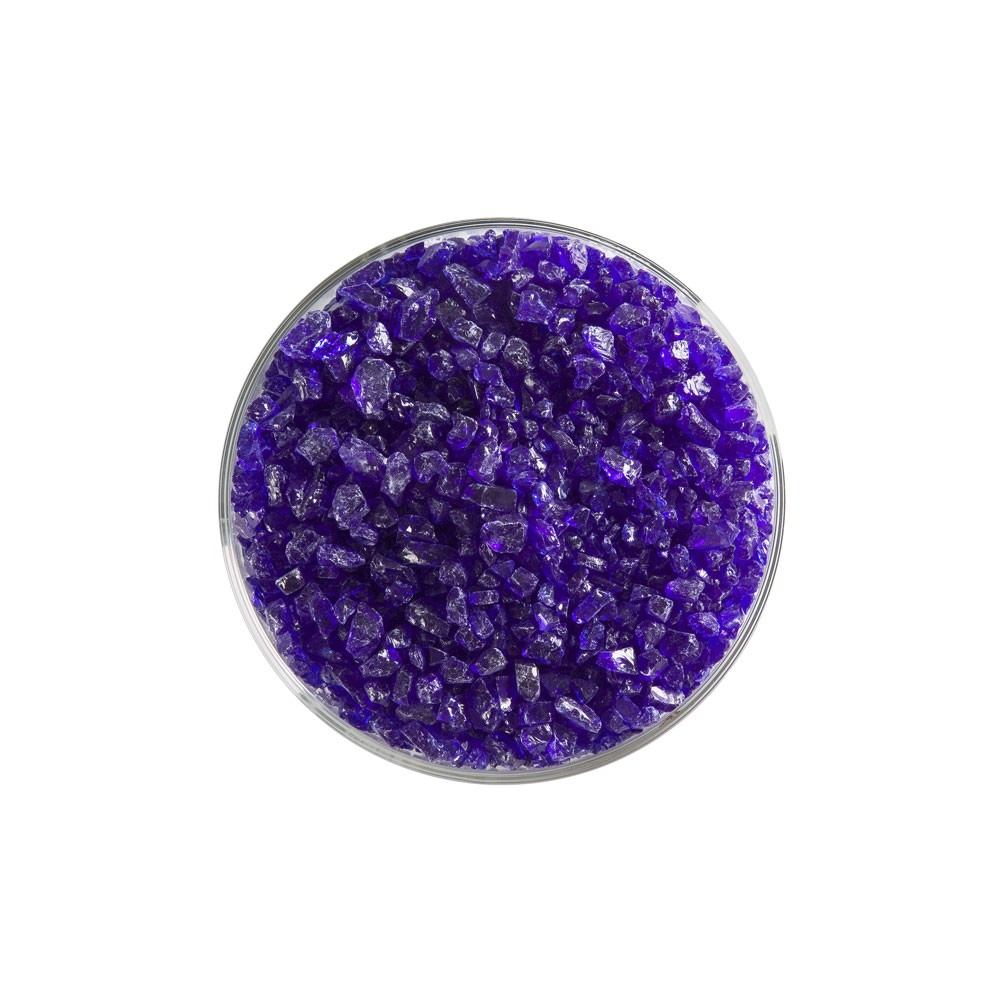 Bullseye Frit - Deep Royal Blue - Coarse - 450g - Transparent