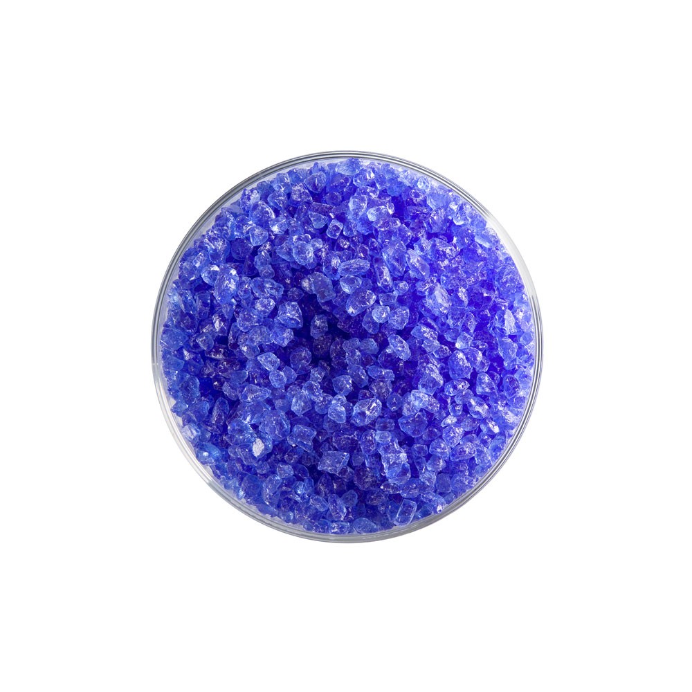 Bullseye Frit - Light Sky Blue - Coarse - 450g - Transparent