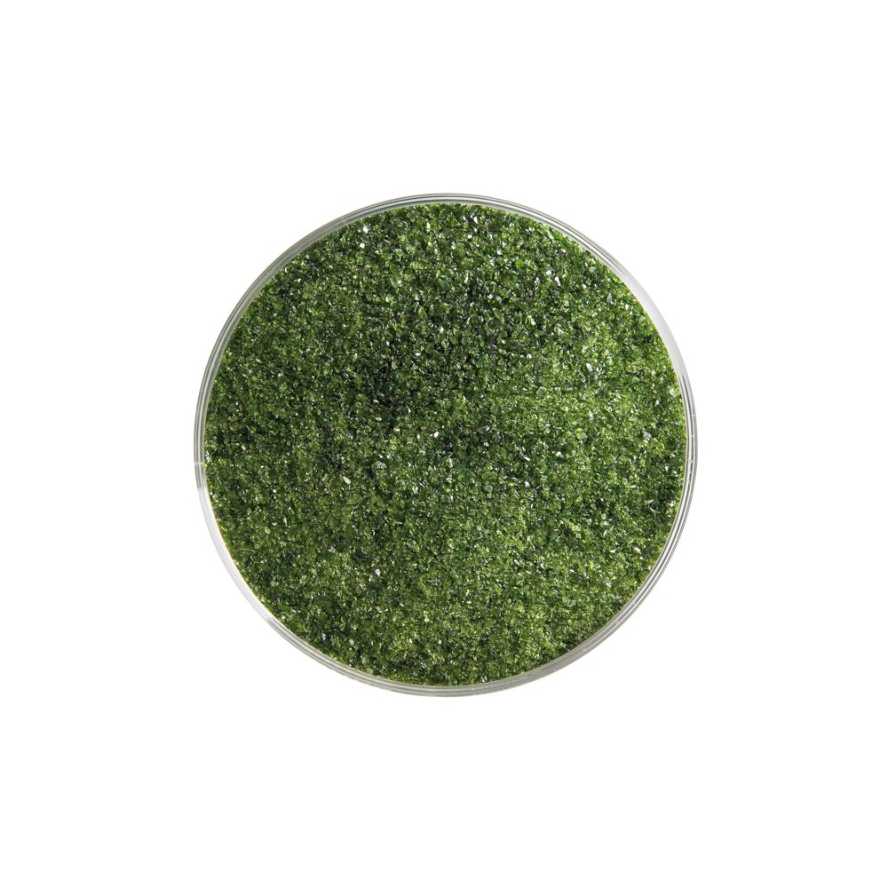 Bullseye Frit - Light Aventurine Green - Fine - 450g - Transparent