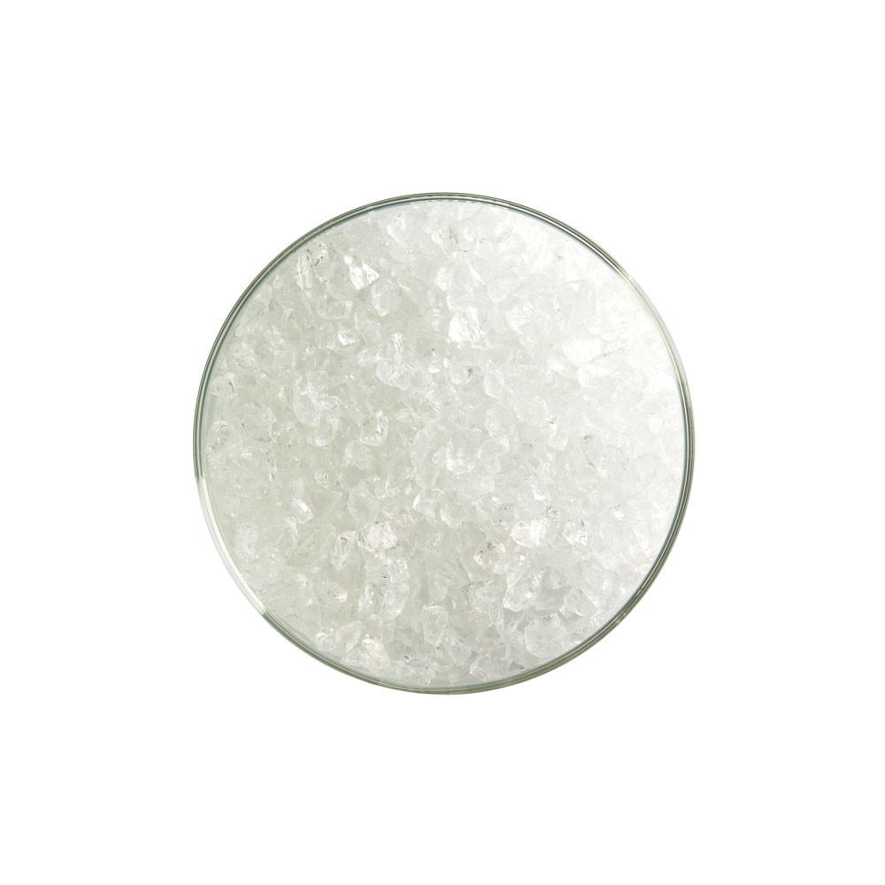 Bullseye Frit - Clear - Coarse - 450g - Transparent