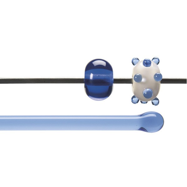 Bullseye Rods - Light Sky Blue - 4-6mm - Transparent