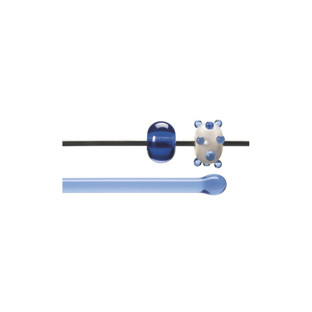Bullseye Rods - Light Sky Blue - 4-6mm - Transparent