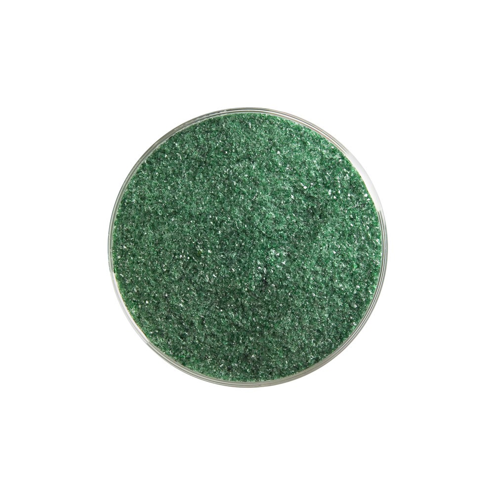 Bullseye Frit - Aventurine Green - Fine - 450g - Transparent