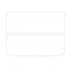 Bullseye Dense White - Opalescent - 3mm - Fusible Glass Sheets