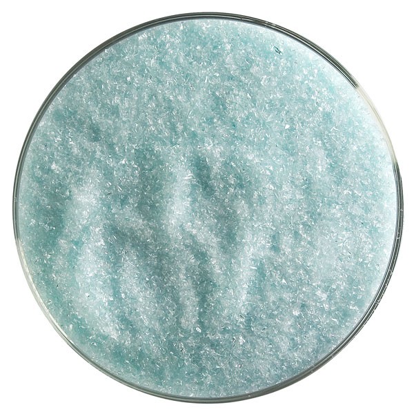 Bullseye Frit - Aqua Blue Tint - Fine - 450g - Transparent