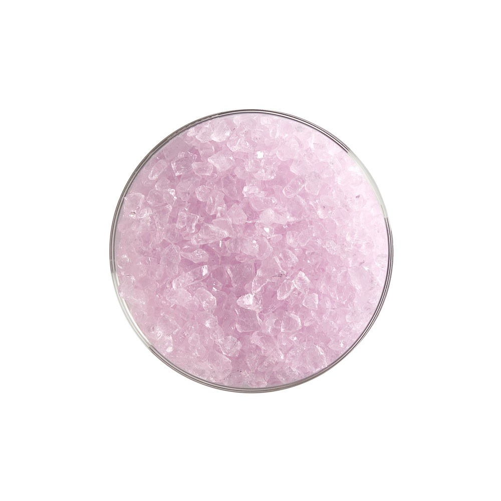 Bullseye Frit - Erbium Pink Tint - Coarse - 450g - Transparent