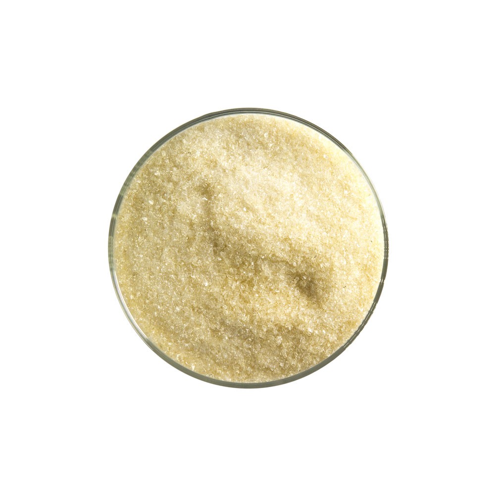 Bullseye Frit - Light Amber - Fine - 450g - Transparent