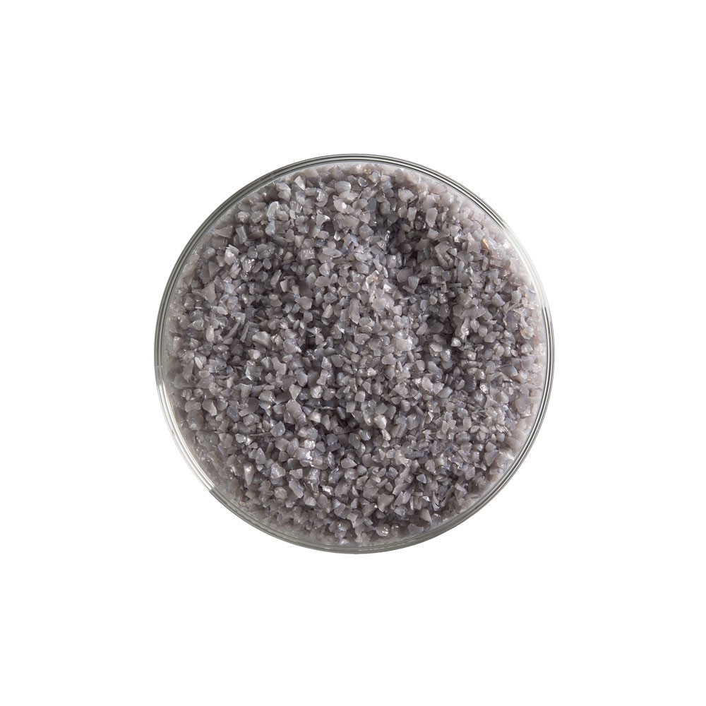 Bullseye Frit - Deco Gray - Medium - 2.25kg - Opalescent