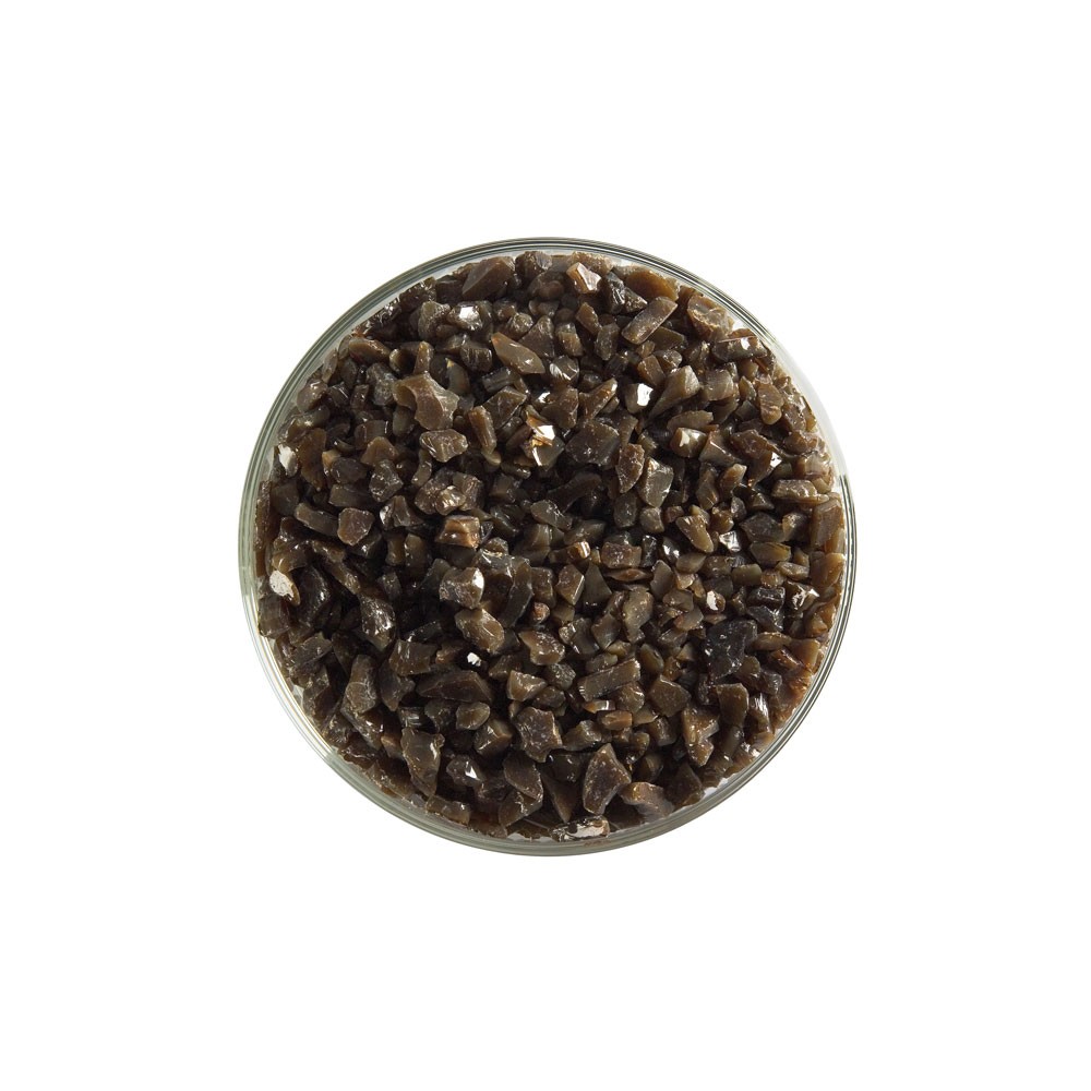 Bullseye Frit - Woodland Brown - Coarse - 450g - Opalescent