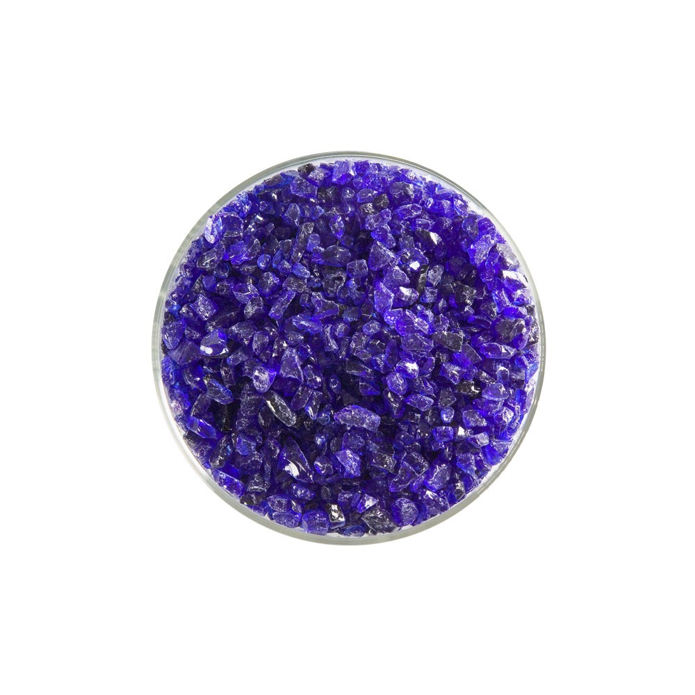 Bullseye Frit - Gold Purple - Coarse - 450g - Transparent