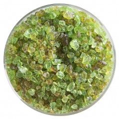 Bullseye Frit - Chartreuse - Coarse - 450g - Transparent