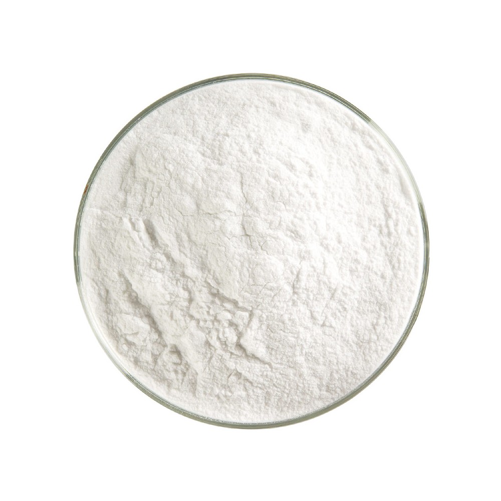 Bullseye Frit - Dense White - Powder - 450g - Opalescent