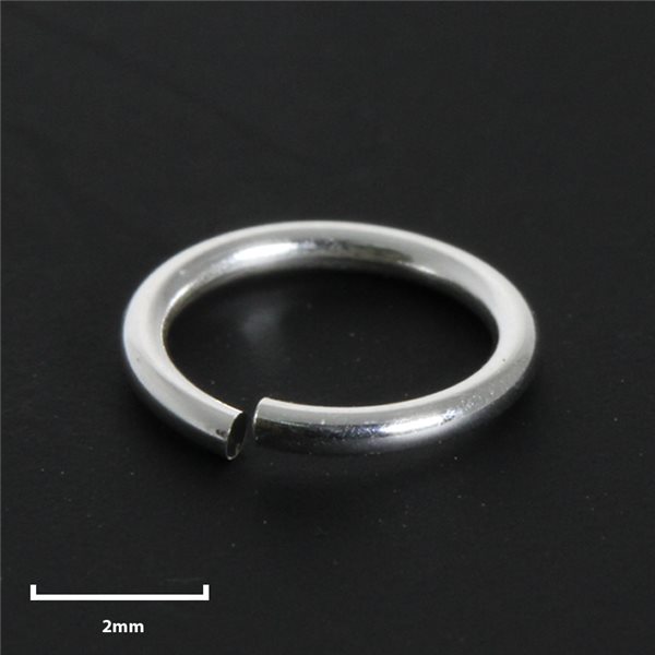 Round Jump Ring - Silver 925 - 5mm - 50pcs