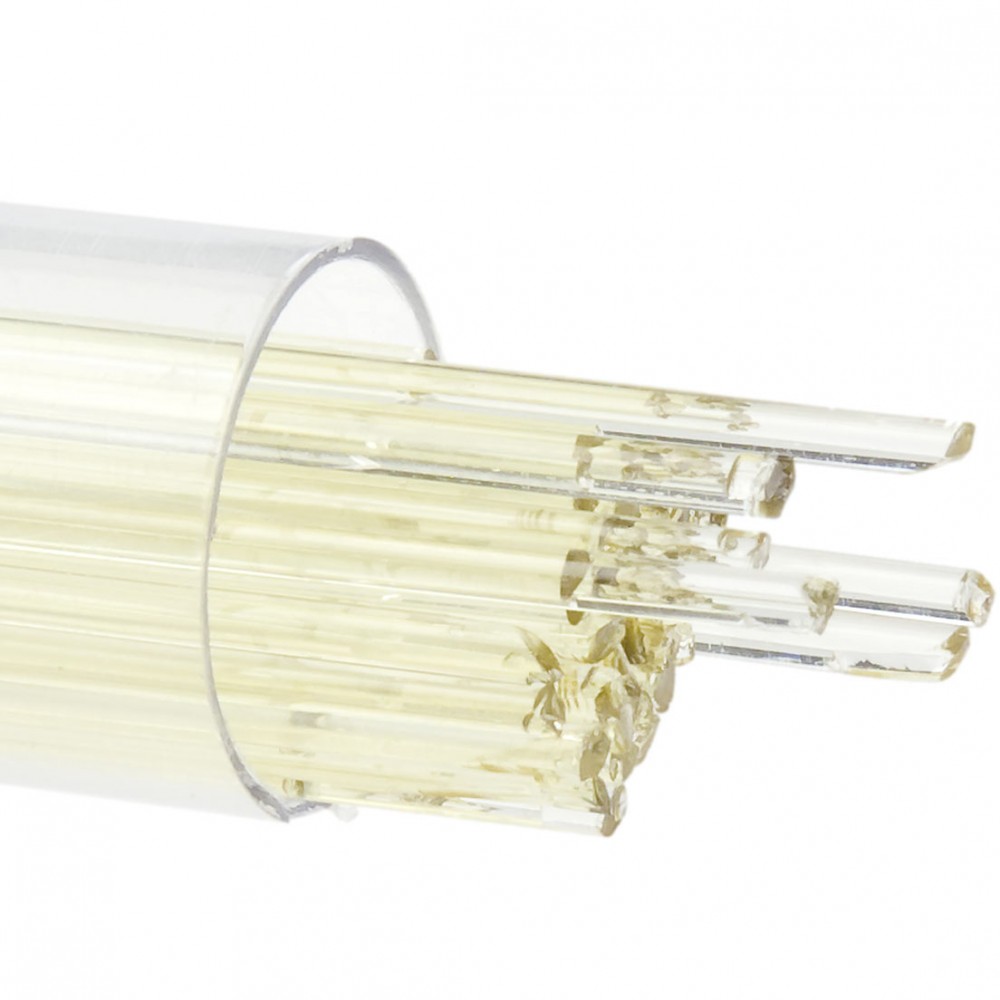 Bullseye Stringer - Pale Yellow Tint - 2mm - 180g - Transparent