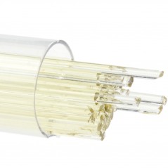 Bullseye Stringer - Pale Yellow Tint - 2mm - 180g - Transparent
