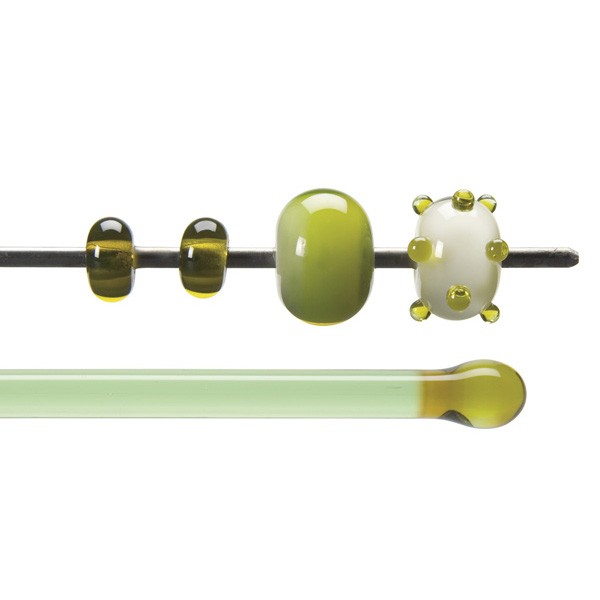 Bullseye Rods - Chartreuse - 4-6mm - Transparent