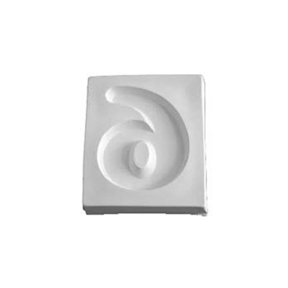 Number 6 - 12.2x10.1x1.9cm - Opening: 9.5x7.5cm - Fusing Mould