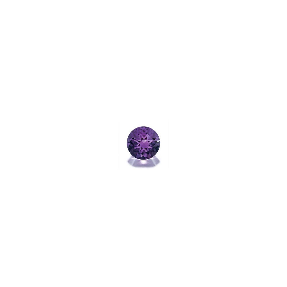 Cubic Zirconia - Amethyst - Round - 2mm - 10pcs