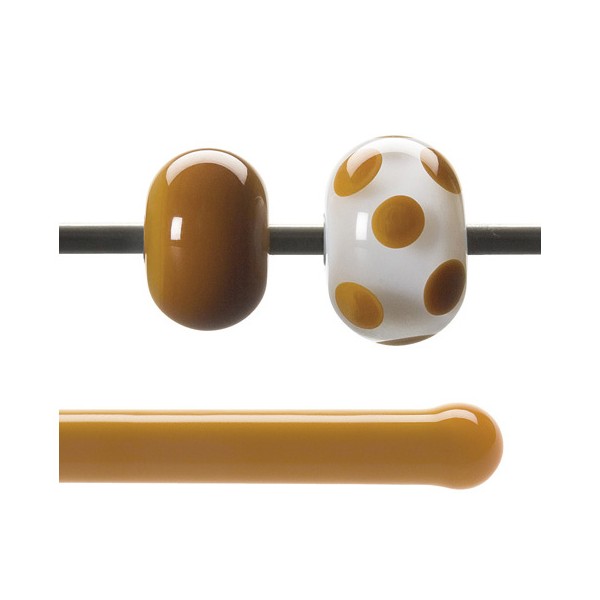 Bullseye Rods - Butterscotch - 4-6mm - Opalescent