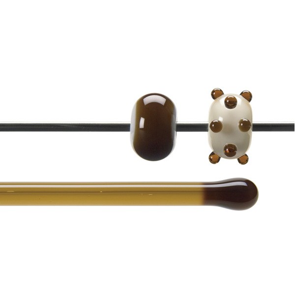 Bullseye Rods - Sienna - 4-6mm - Transparent