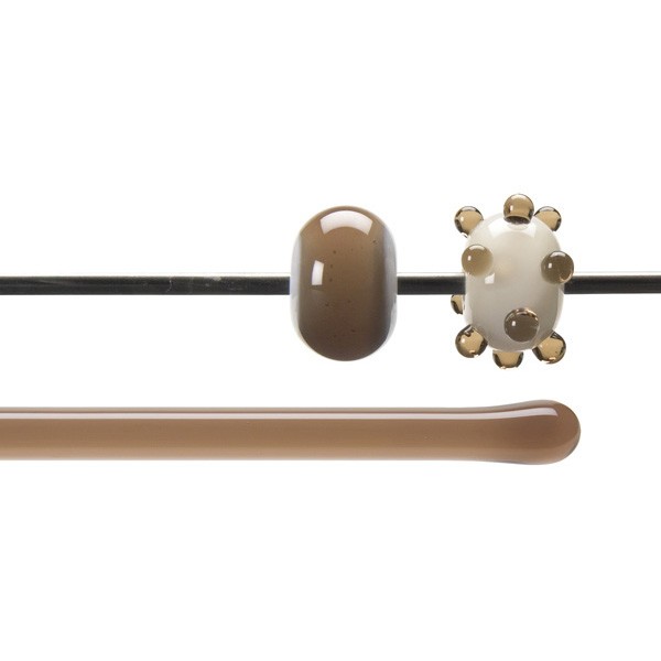 Bullseye Rods - Light Bronze - 4-6mm - Transparent