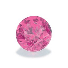 Cubic Zirconia - Pink - Round - 10mm - 1pc