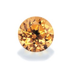 Cubic Zirconia - Champagne - Round - 3mm - 10pcs