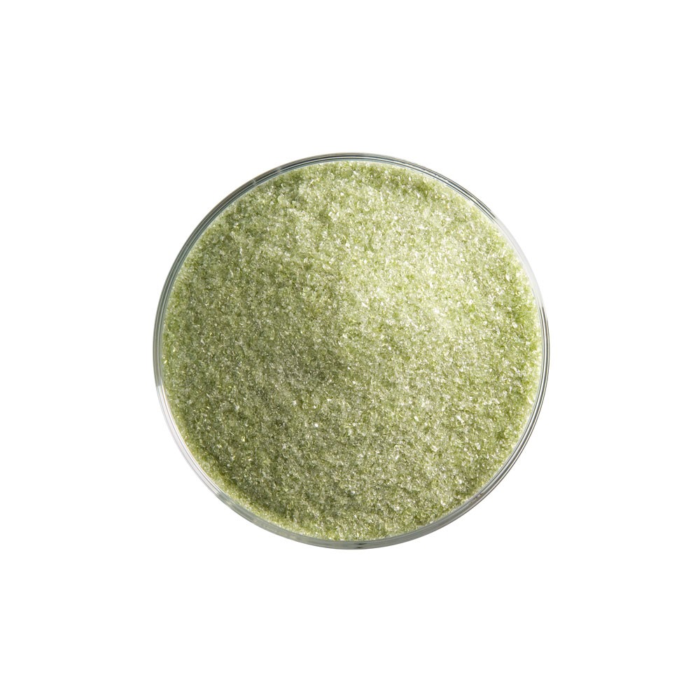 Bullseye Frit - Pine Green - Fine - 450g - Transparent