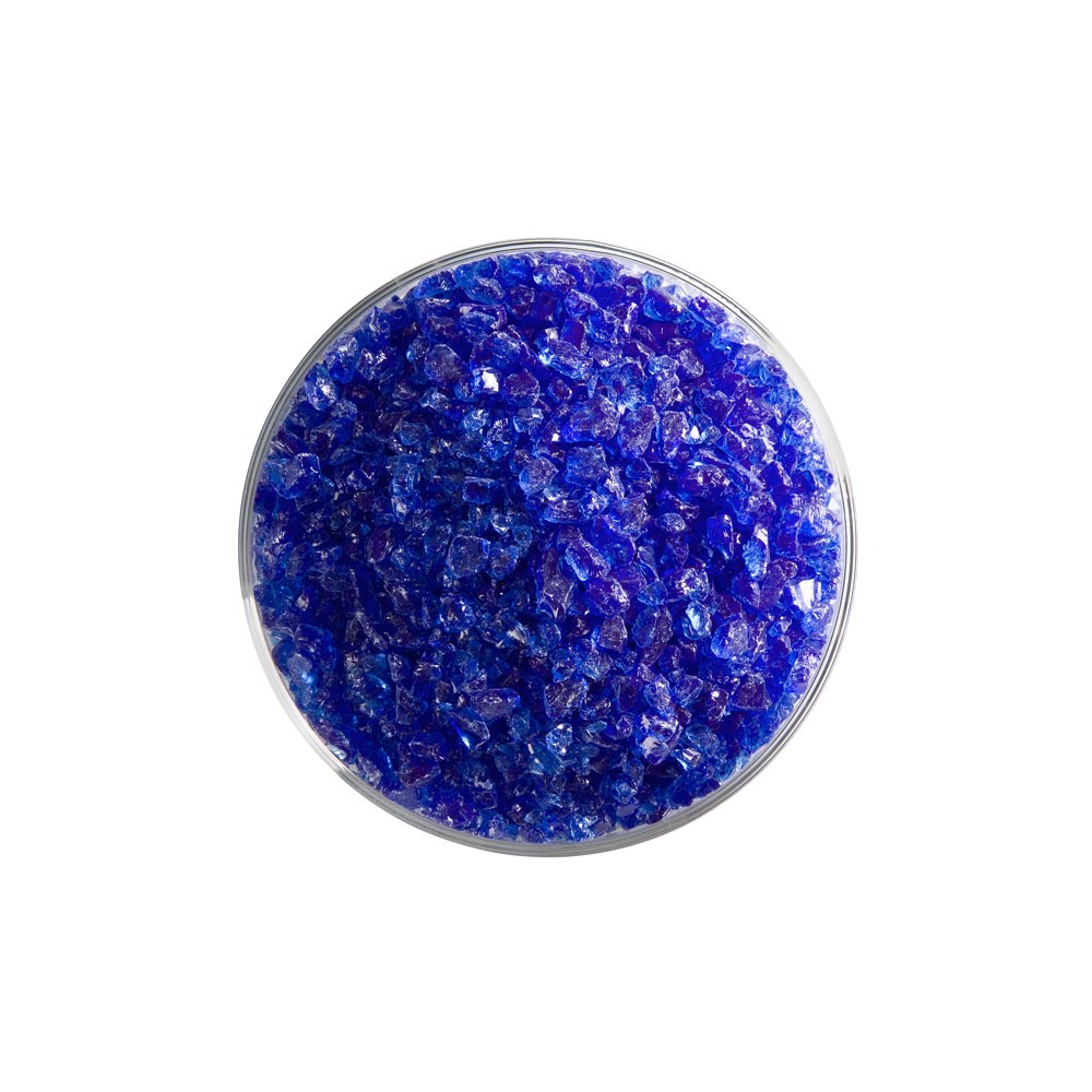 Bullseye Frit - True Blue - Coarse - 2.25kg - Transparent