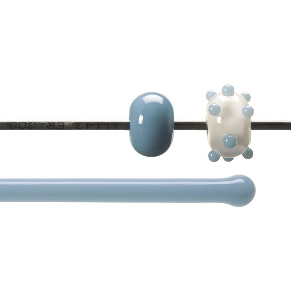 Bullseye Rods - Powder Blue - 4-6mm - Opalescent