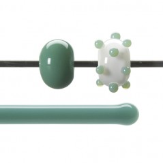 Bullseye Rods - Mineral Green - 4-6mm - Opalescent
