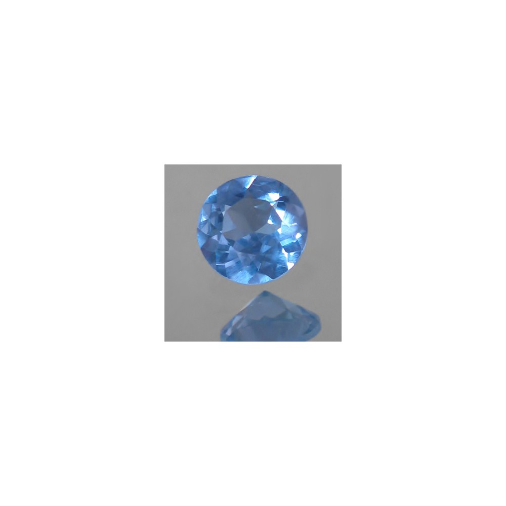 Lab Spinel - Aquamarine - Round - 14mm - 1pc