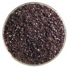 Bullseye Frit - Dark Rose Brown - Medium - 450g - Transparent