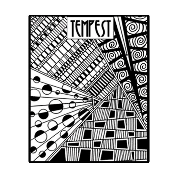 Rubber Stamp Mat - Tempest - 10x12.5cm