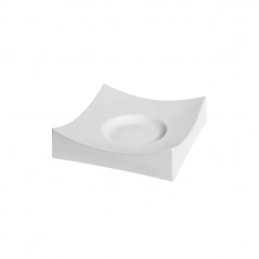 Square Slumper Round Base - 15 x 15 x 3cm