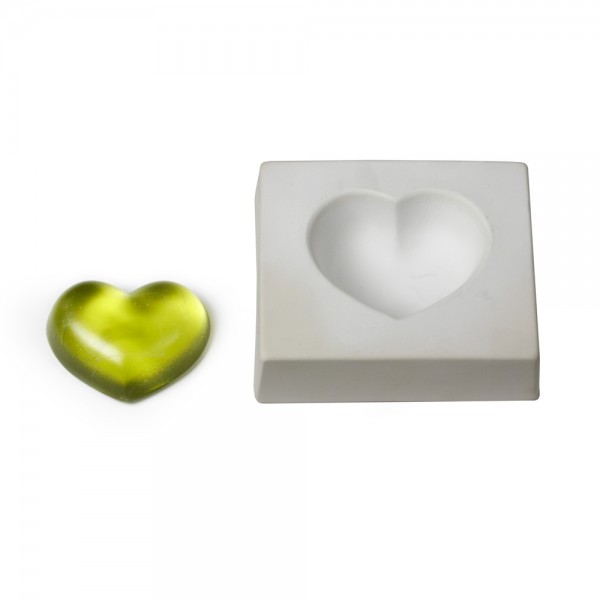 Heart - 14x12x4.3cm - Casting Mould