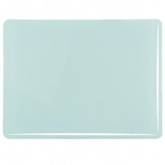 Bullseye Robin's Egg Blue - Opalescent - 3mm - Fusible Glass Sheets