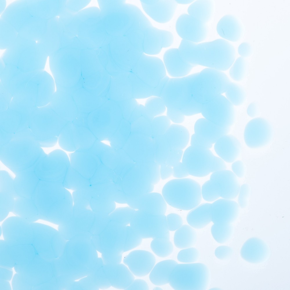 Bullseye Frit -  Glacier Blue -  Coarse - 450g - Opalescent