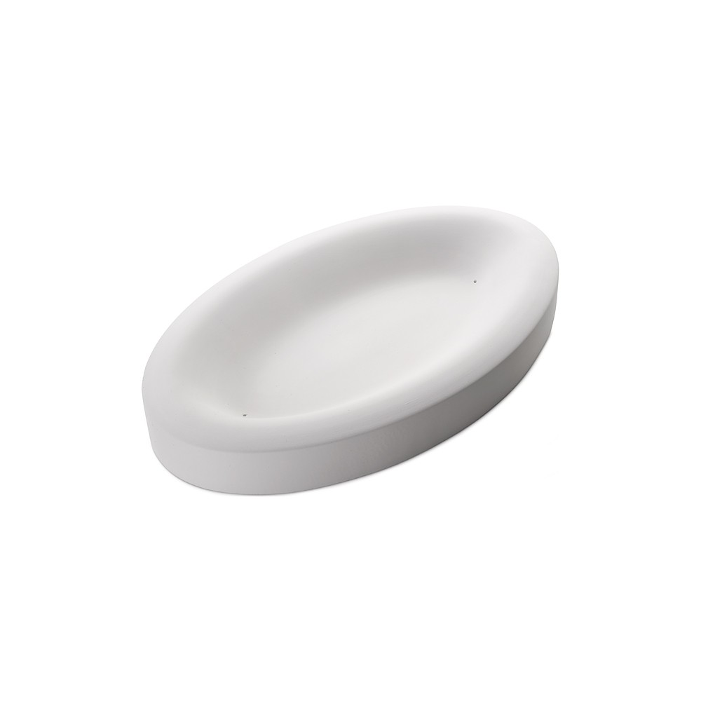 Oval Bowl - 38.5x24.5x4.7cm - Base: 31.5x17x3.5cm - Fusing Mould