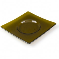 Drop Out Square - 25x25x2.3cm - Opening: 15x1.3cm - Fusing Mould