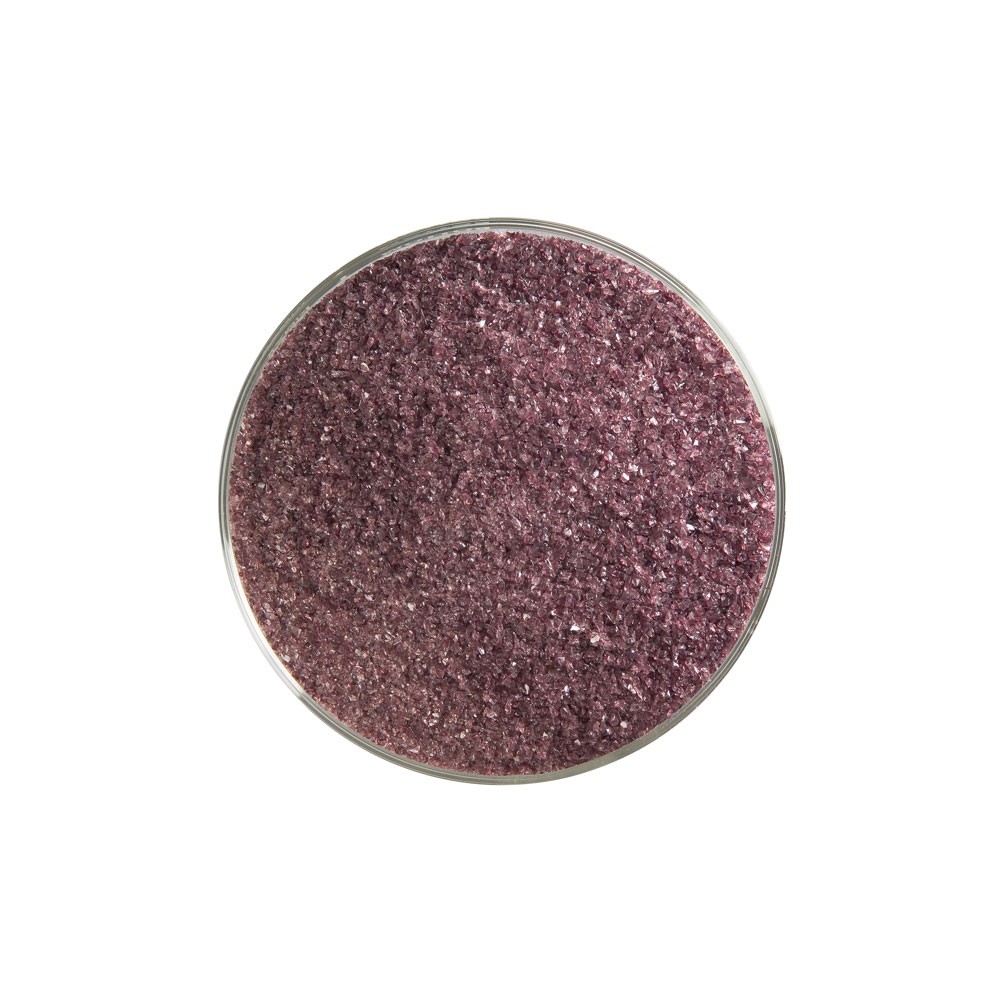 Bullseye Frit - Deep Plum - Fine - 2.25kg - Transparent