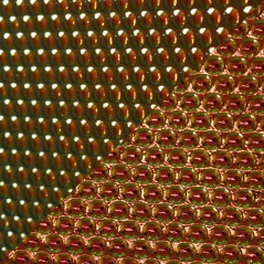Dichroic - Cyan/Copper - Radium - On Black - 3mm