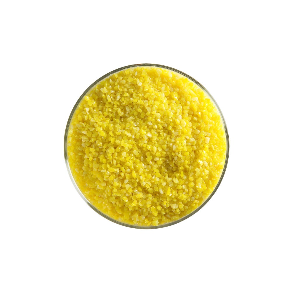 Bullseye Frit - Sunflower Yellow - Medium - 2.25kg - Opalescent