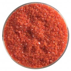 Bullseye Frit - Tomato Red - Medium - 2.25kg - Opalescent