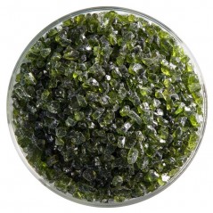 Bullseye Frit - Pine Green - Coarse - 2.25kg - Transparent